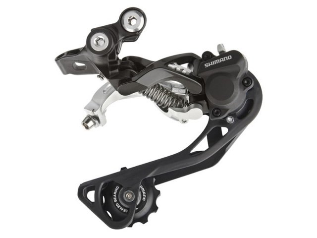 Купить SHIMANO Переключатель задний RD-M786-SGS DEORE XT, 10 скоростей, обычная тяга, низкий профиль Shadow+, ёмкость 43 зуба, вес 266г, без уп.