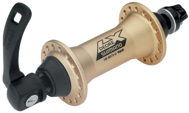 Купить Втулка передняя Shimano LX HB-M570-G