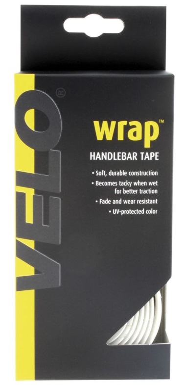 Купить Обмотка руля VELO корковая, белая