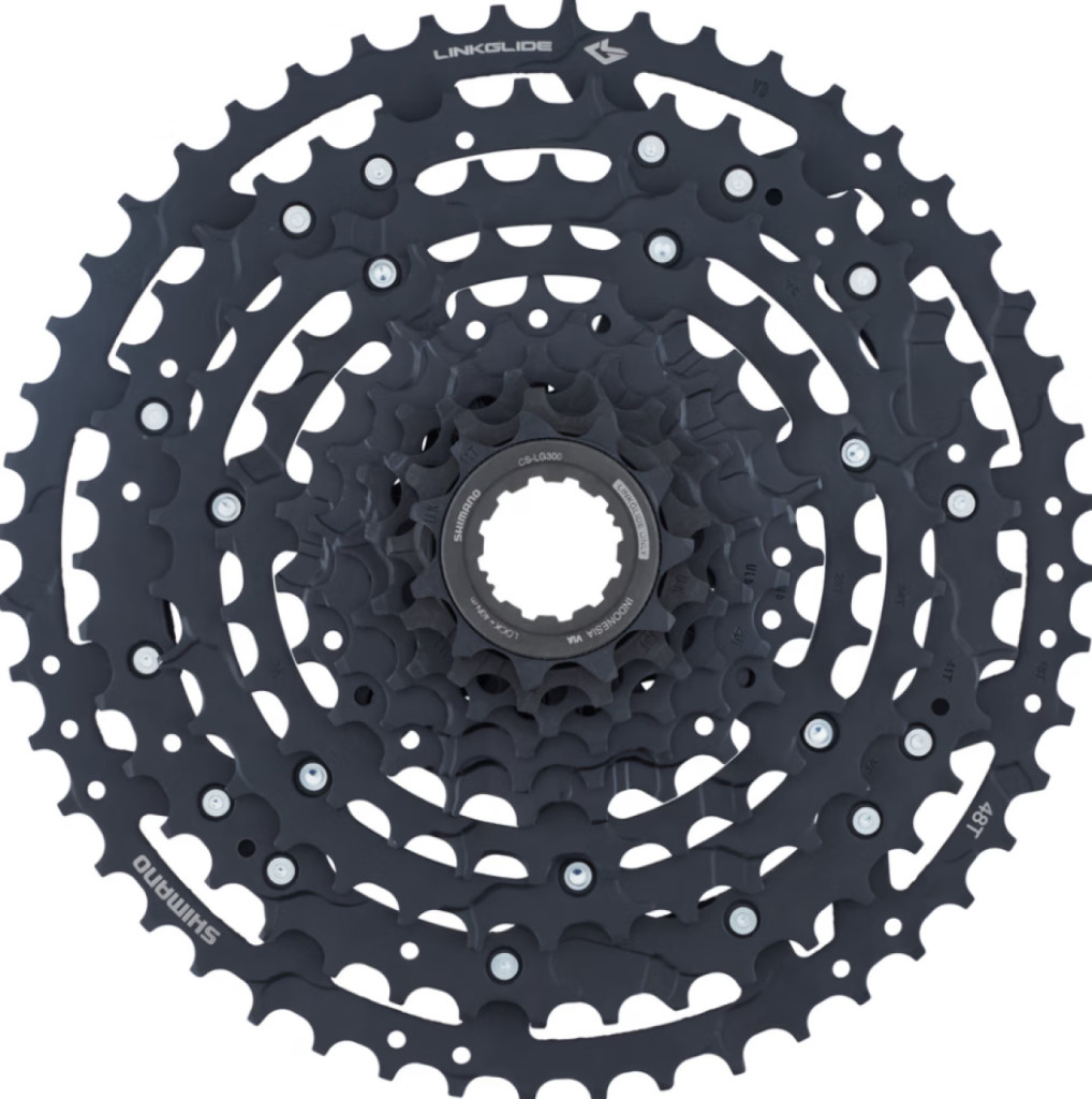 Купить Кассета SHIMANO CUES CS-LG300 10 ск., 11-48Т, б/уп, ACSLG30010148