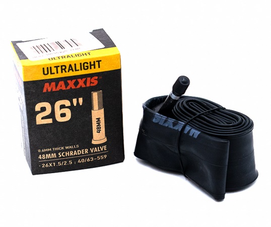Купить Камера MAXXIS ULTRALIGHT 26X1.5/2.5 (40/63-559) 0.6мм AV