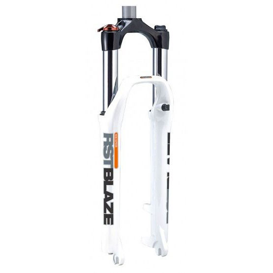 Купить Амортизационная вилка RST Blaze 27.5 ML, 1-1/8 дюймов , 100мм, D, белая
