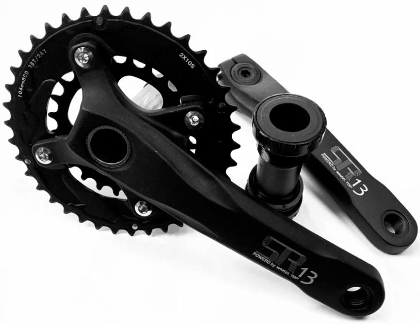 Купить Комплект шатунов Wheel top SR-13-I Hollowtech 2 38x24T