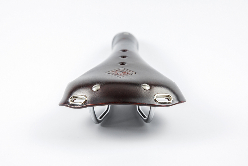 Купить Седло Bear Bike OT-001, 260х150х90 мм, нат. кожа, коричневый