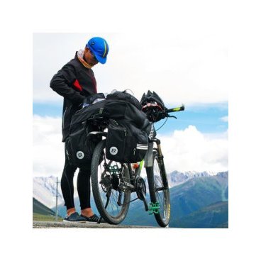 Купить Сумка велосипедная Rockbros (байкпакинг) A8BK, 48 л, 3 сумки, черный