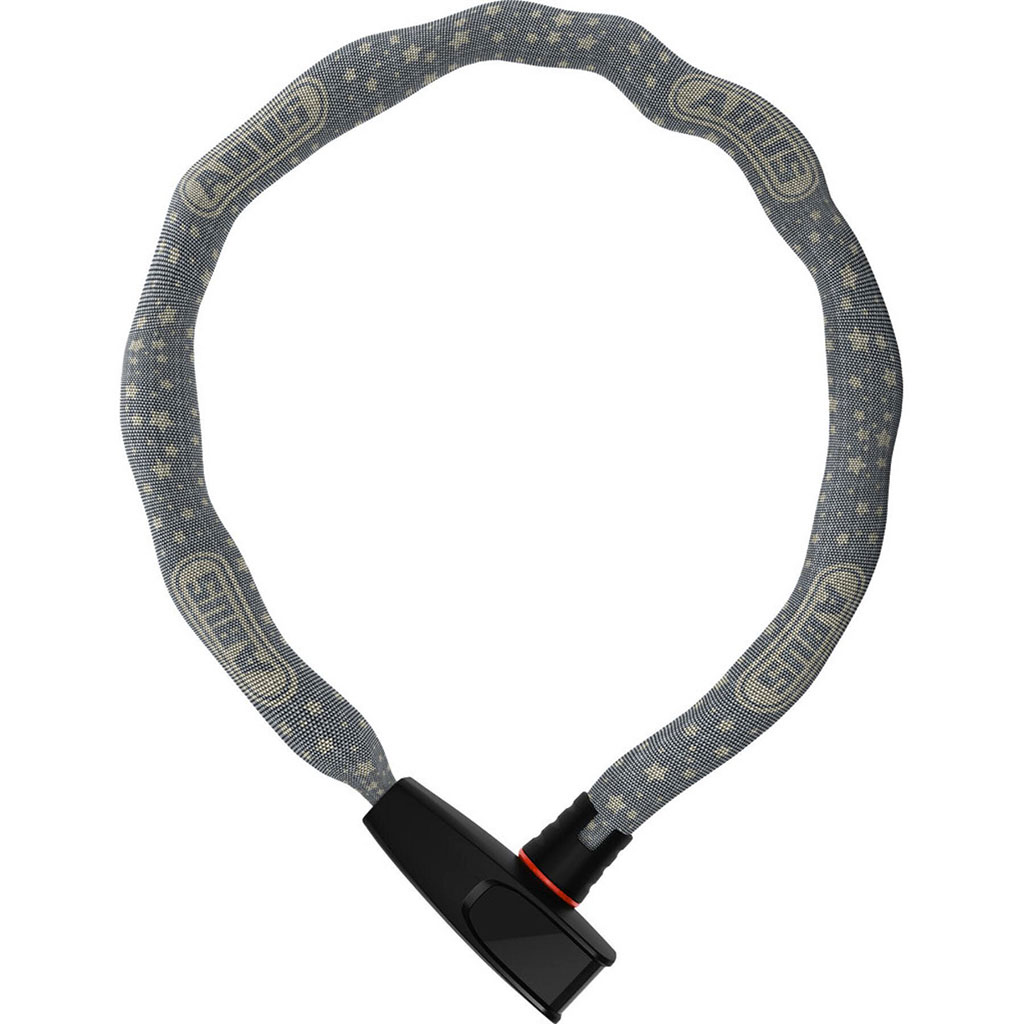 Купить Велозамок ABUS Catena 6806K/85 см, цепь 6мм, ключ, серый