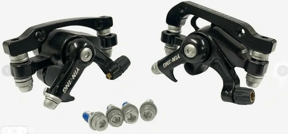 Купить Комлект калиперов механических с адаптерами IS F203/R180, IS F180/R160