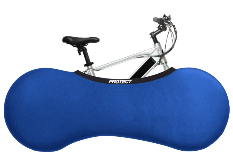 Купить Чехол эластичный PROTECT для детских велосипедов, беговелов и самокатов, 70-110см, синий