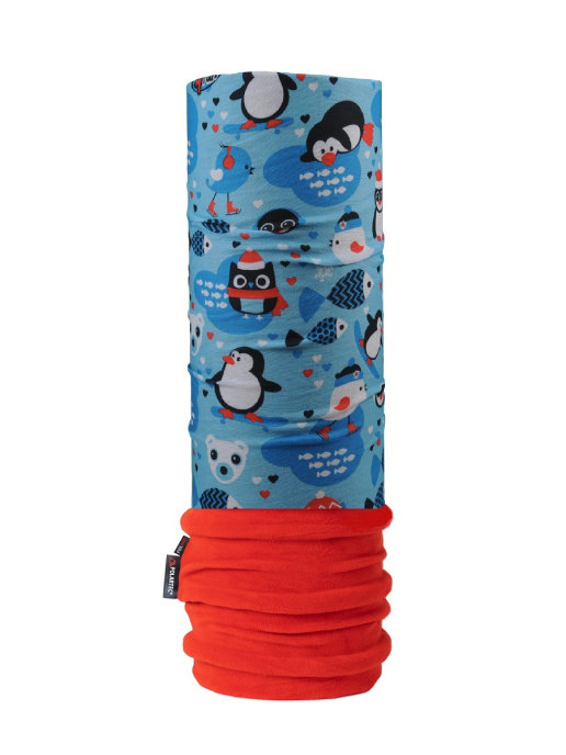 Купить Бандана 4FUN 8 in 1 Penguin kid polartec revers