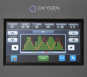 Купить Беговая дорожка OXYGEN FITNESS Tesla TFT HRC