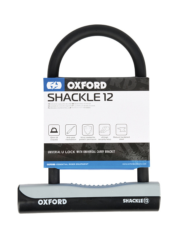 Купить Велозамок Oxford Shackle 12 Medium, 245x190 mm