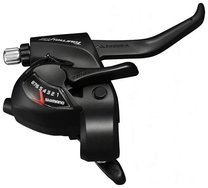 Купить Комборучка SHIMANO ASTTX800R8AL Tourney, TX800, прав., 8ск, тр. 2050мм, цв. черн.