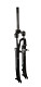 Купить Амортизационная вилка RST Nova Т, 700Сх1 дюймов  резьба, 60мм, V+D, черная